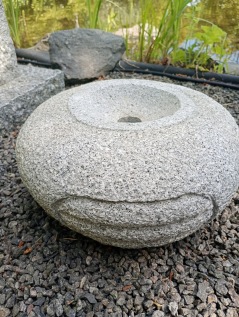 japansk trädgård vattenskål