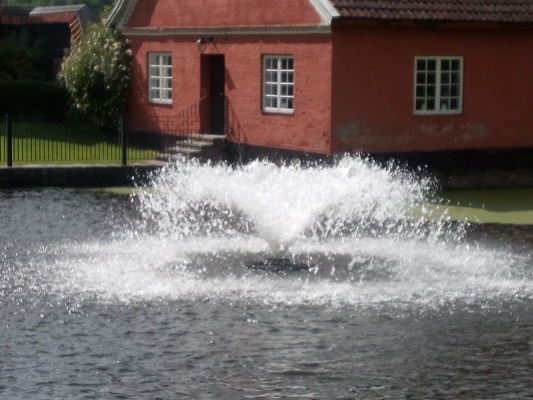 Flytande fontän Airflow , Brodda Skåne
