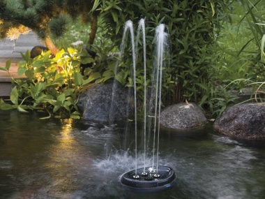 Oase Water Starlet, Flytande fontän , fontän trädgårdsdamm önnestad