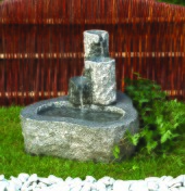 vattenstenar granit fontänsten trädgårdskonst