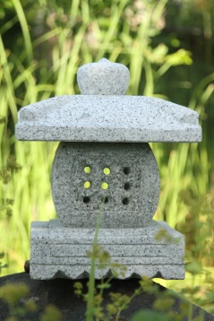 japansk trädgård, japanskt granithus Tengi Gata zen
