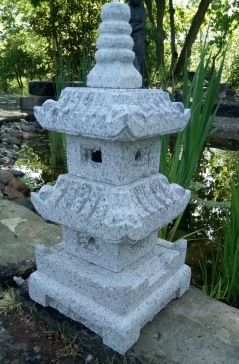 Pagoda lanterna japansk trädgård 150cm