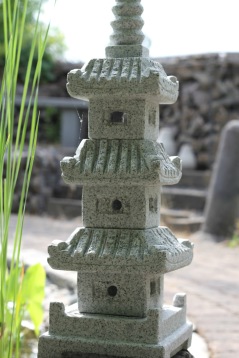 japansk trädgård , grå granit 90cm