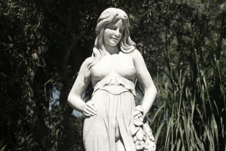 Trädgårdskonst Dione , figur