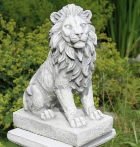 Staty Trädgårdskonst lejon