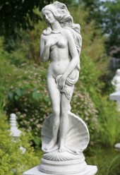 Trädgårdskonst statyer, vita figurer till trädgård