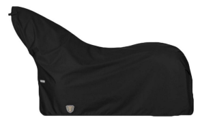Regntäcke med hals - 135 svart