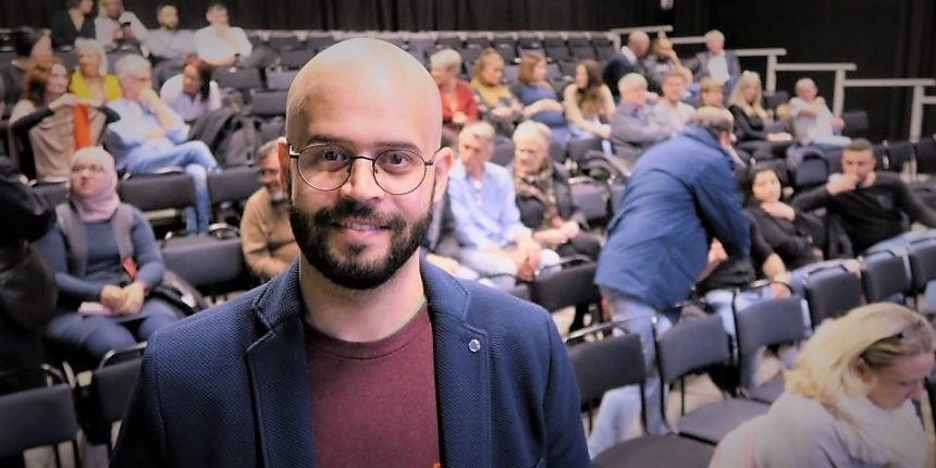 Ali Alabdallah, journalist, författare, grundare Ugarit for change Ali Alabdallah, journalist, författare, grundare Ugarit for change