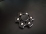 Fidget spinner hexagon - Svart