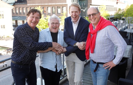 Fr v: Håkan Runevad, Bertil Schough, Andreas Sköld, Magnus Wernersson Fr v: Håkan Runevad, Bertil Schough, Andreas Sköld, Magnus Wernersson