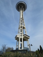 Seattles landmärke Space needle