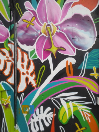 Väggmålning i Shoreditch