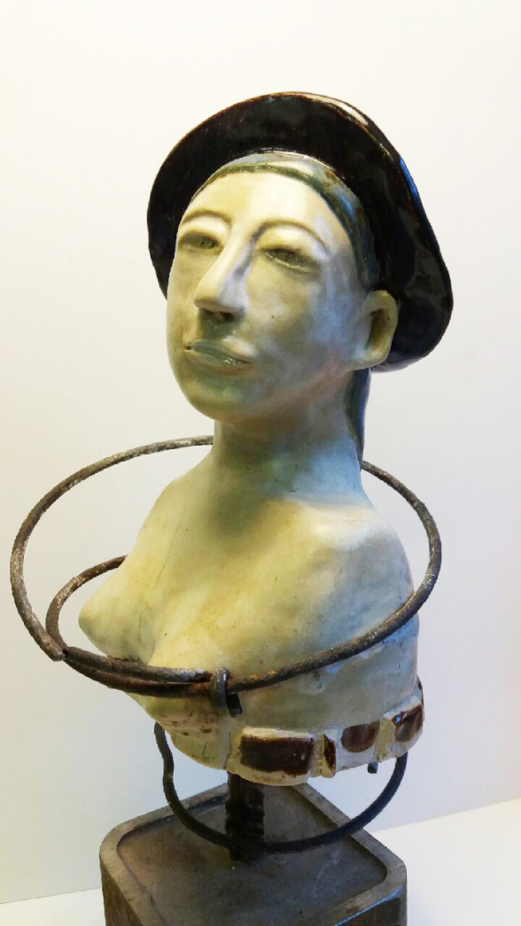 Sigrid, 32 x 14 x 13 cm, skulptur