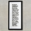 Bröllopstavla | Personlig text | Black - Bröllopstavla | Personlig text | Black
