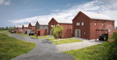Odensala ängar, Östersund | Tillverkade av Storsjöhus AB Odensala ängar, Östersund | Tillverkade av Storsjöhus AB