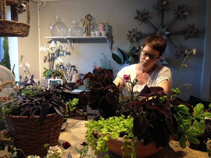 Workshop hos Blomsterbutiken i Höganäs Workshop hos Blomsterbutiken i Höganäs