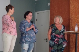 Tjejerna som delar på stamnamnet S*Dalkullans  berättade om samarbete och avelsarbete.