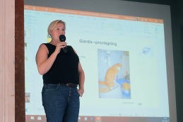 Helgen avslutades med en föreläsning om tarmparasiter med Cecilia Alsmark.