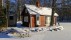 winter snow cabin sweden 1