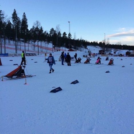 Första 4-spanns tävlingen SM-veckan i Piteå