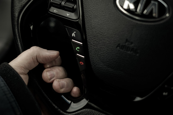 Armknuten - efter att den knutits upp. Armknuten - efter att den knutits upp.