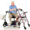 Istock Tranferring One Mobility Aid to Anothe Istock Tranferring One Mobility Aid to Anothe