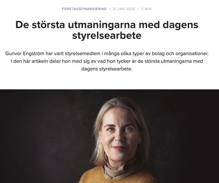Från bloggen Från bloggen