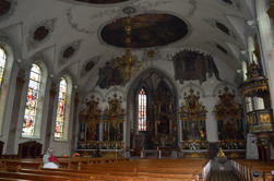 The beautiful church at Appenzell