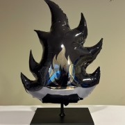 Flame balloon sculpture