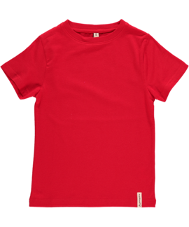 T-shirt röd, ekologisk - 74