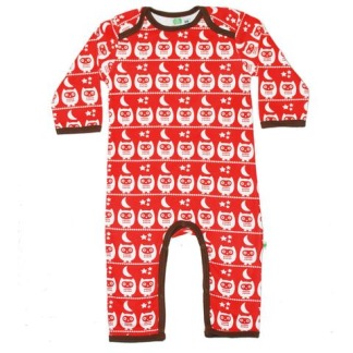 Jumpsuit med ugglor - 56