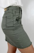 Butterfly skirt khaki green