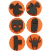 Gummistämplar, halloween