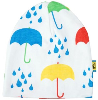 Double layer hat, umbrella - 4 - 6 mån, vit