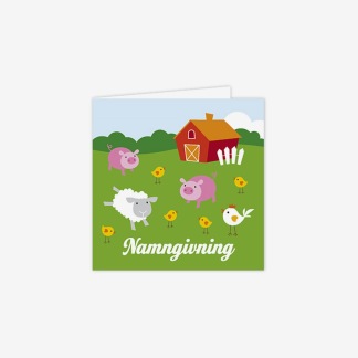 Namngivningskort - Namngivning bondgård