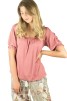 Amory top peach rose - XL