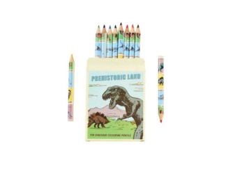 Färgpennor 10-p Dinosaur - 