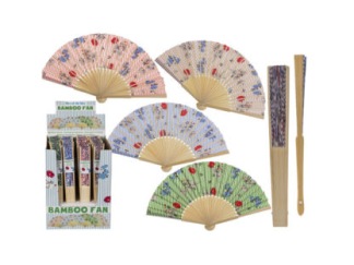 Solfjäder Bambu Blommor - 