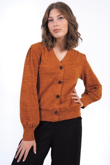 Gemini cardigan, saffron - XXL