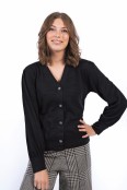 Gemini cardigan, svart