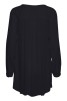 Amber v- neck tunic, midnight marine