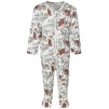 Pyjamas, vit med ekorrar - 68
