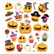 Klistermärken Halloweenpumpor