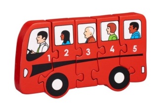 Pussel Buss 1-5 - 
