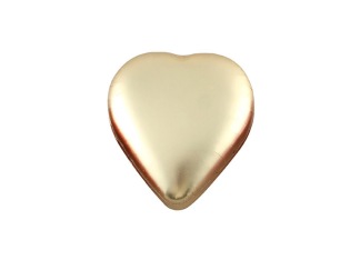 Påskägg Foliehjärtan 13cm - Guld
