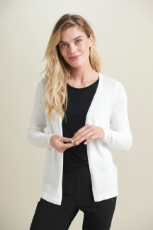 Cardigan, chalk - S