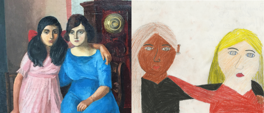 Titel och upphovsrätt: Alla barn har lika värde, av Jennifer Alderhorn, åk 5 Tullinge 2003 och Italienska flickor, av Arvid Fougstedt. Titel och upphovsrätt: Alla barn har lika värde, av Jennifer Alderhorn, åk 5 Tullinge 2003 och Italienska flickor, av Arvid Fougstedt.