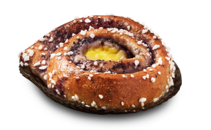 Blåbär- och vaniljsnäcka 80g - Blåbär- och vaniljsnäcka 80g