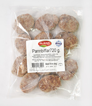 Pannbiff, Albina Food, 720g - 