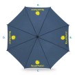 Paraply - Marinblått med logo